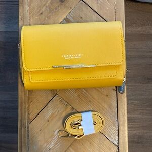 Forever lovely yellow purse